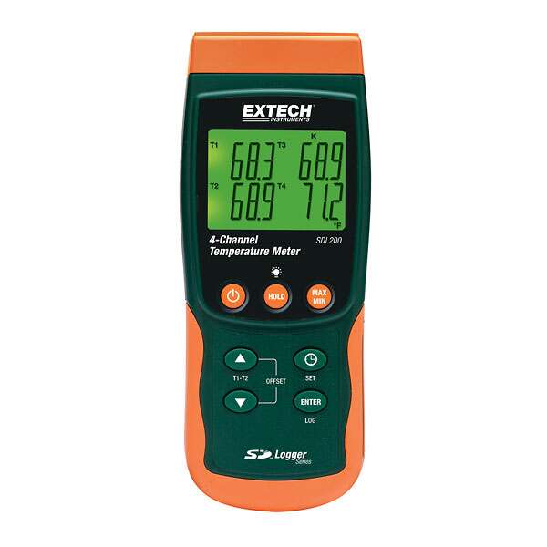 Extech SDL200 4-kanals termometer