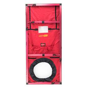 Stor 50" alu. ramme med duk og transportbag