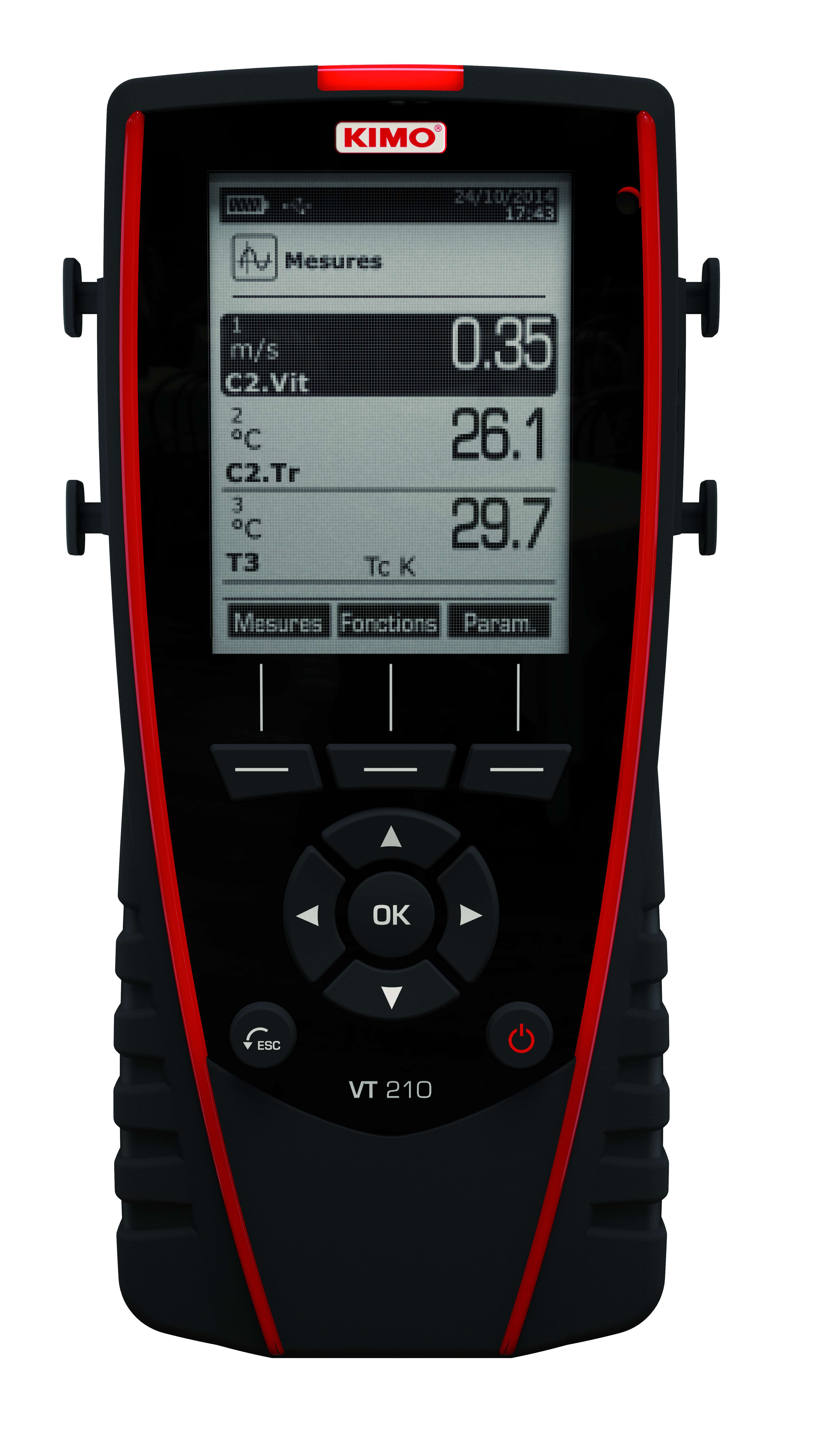 Kimo VT210TF ventilasjonsmåler