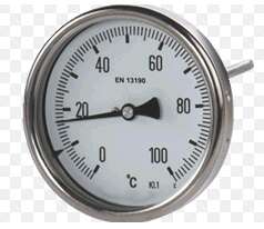 Bimetall termometre