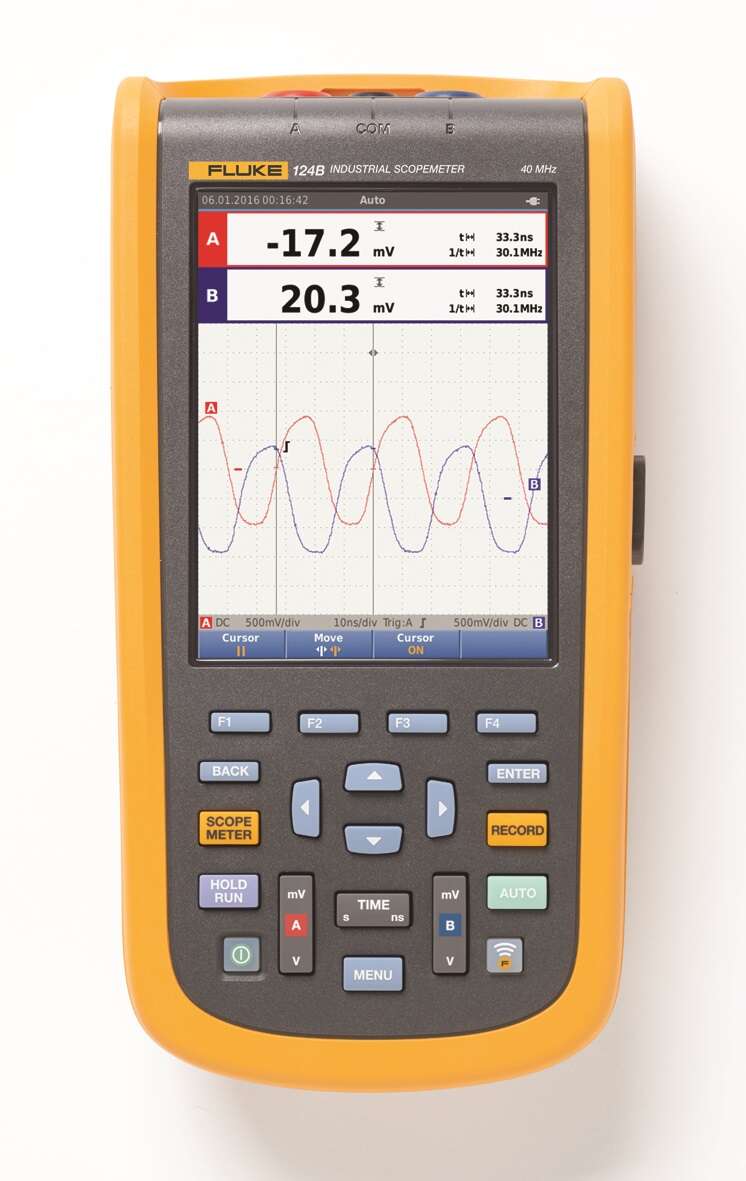 Fluke 124B industrielt scopemeter