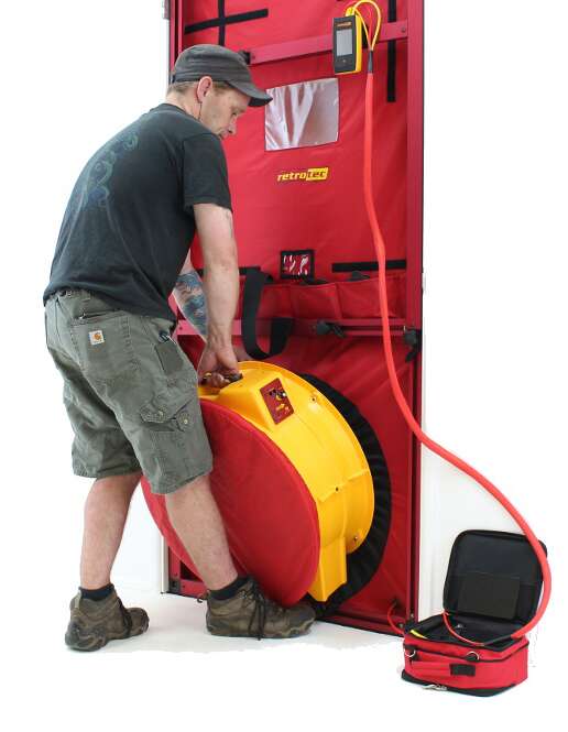 Retrotec Blower Door EU6100X-E m/DM32X WiFi