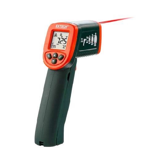 Extech IR267 Kompakt 12:1 IR Termometer + Type K
