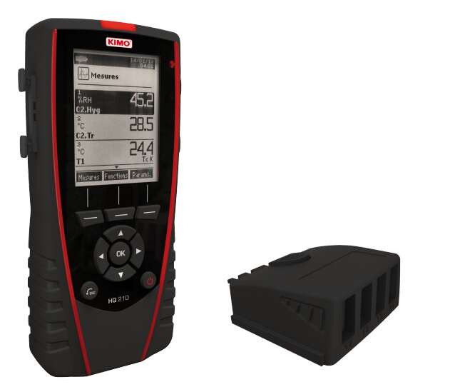 Kimo TM210 6-kanals loggende termometer