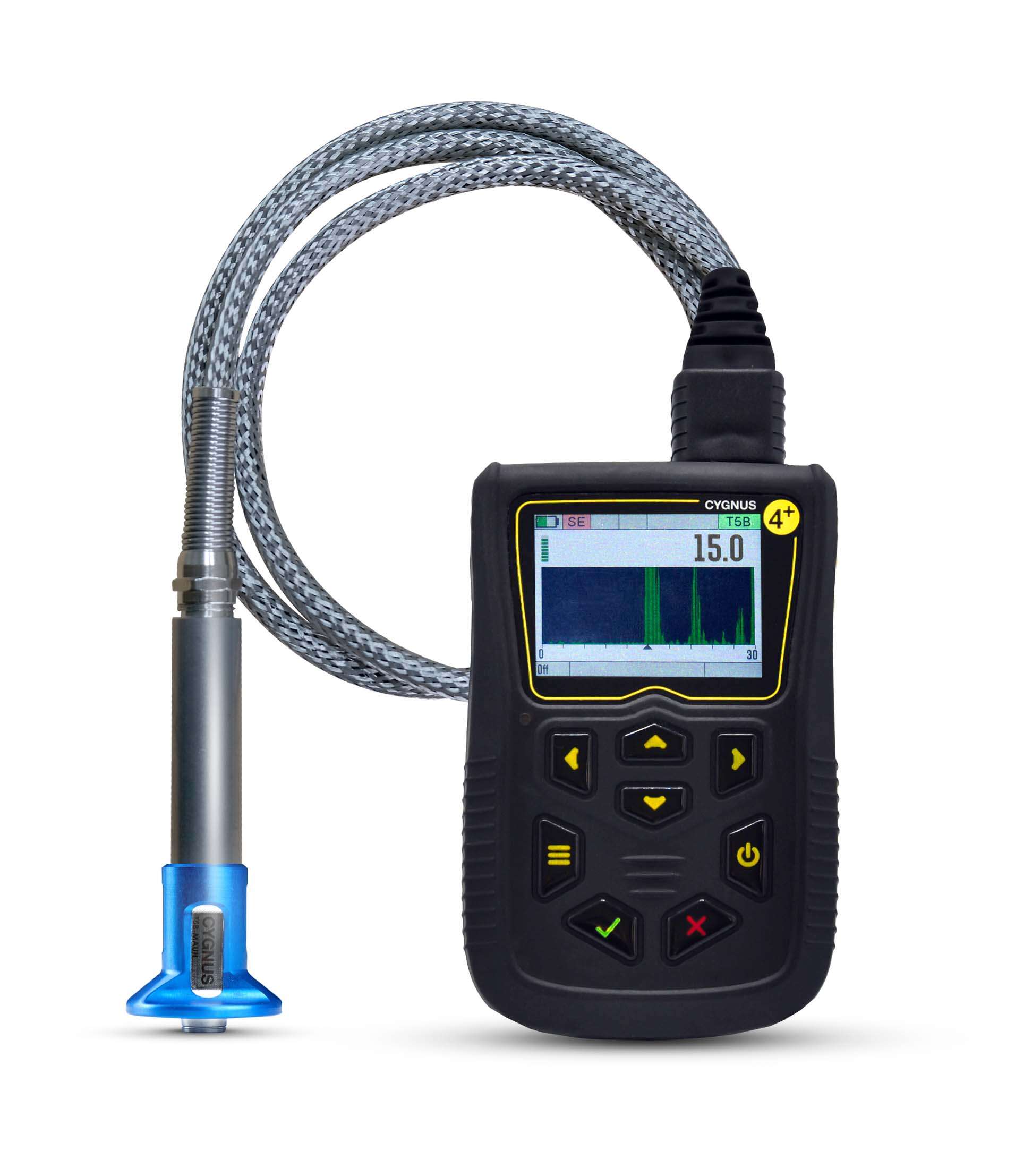 Cygnus 4+ ultralyd tykkelsesmåler 300°C