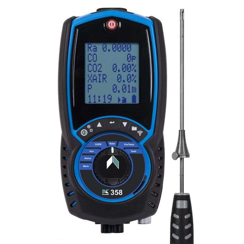 KANE 358 wireless røykgassmåler