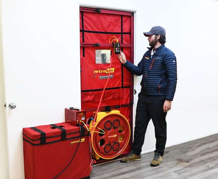 Retrotec Blower Door EU6100X-E m/DM32X WiFi