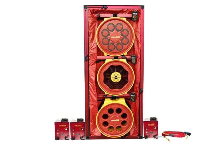 Retrotec Blower Door EU6310X-E m/DM32X WiFi/3 vifter