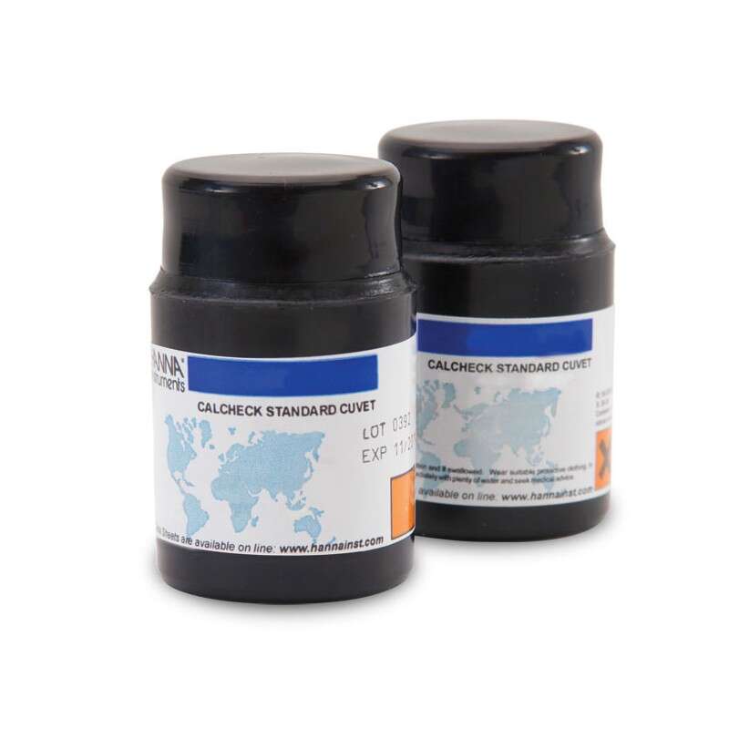 HI-96749-11 CALCHECK STANDARDS FOR CHROMIUM VI LR, 0.0 AND 100 µG/L