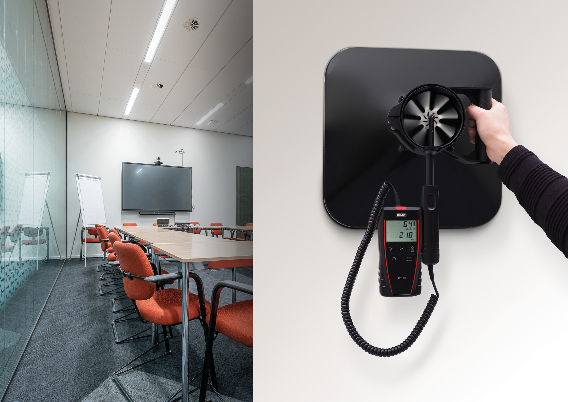 Kimo Si-K 85 måletrakt, for vingehjul Ø=100mm