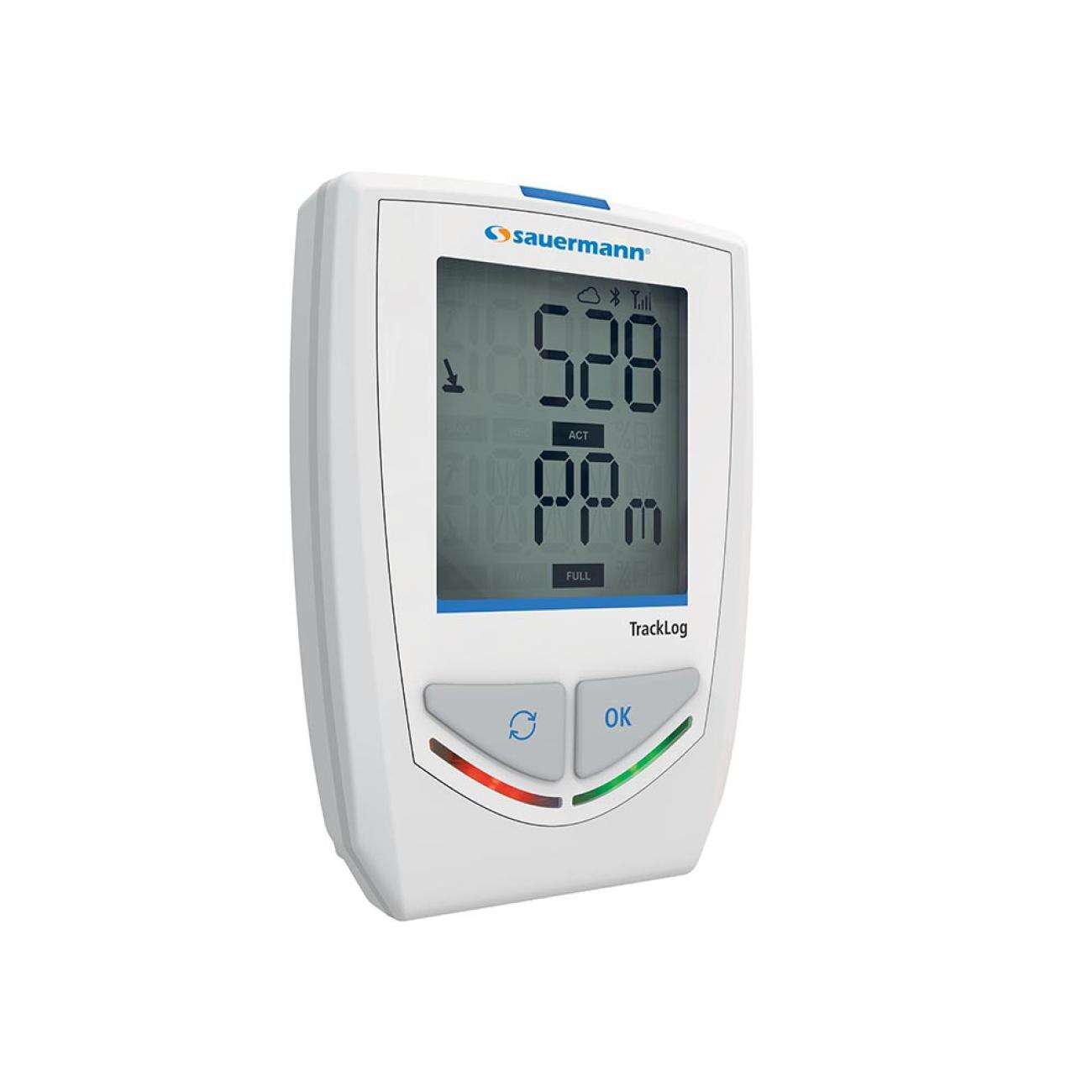 Kistock KCC TrackLog temp/fukt/CO2 IAQ
