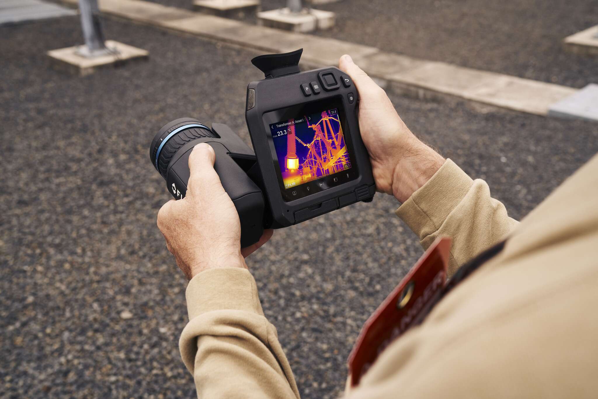 FLIR T865 termografikamera